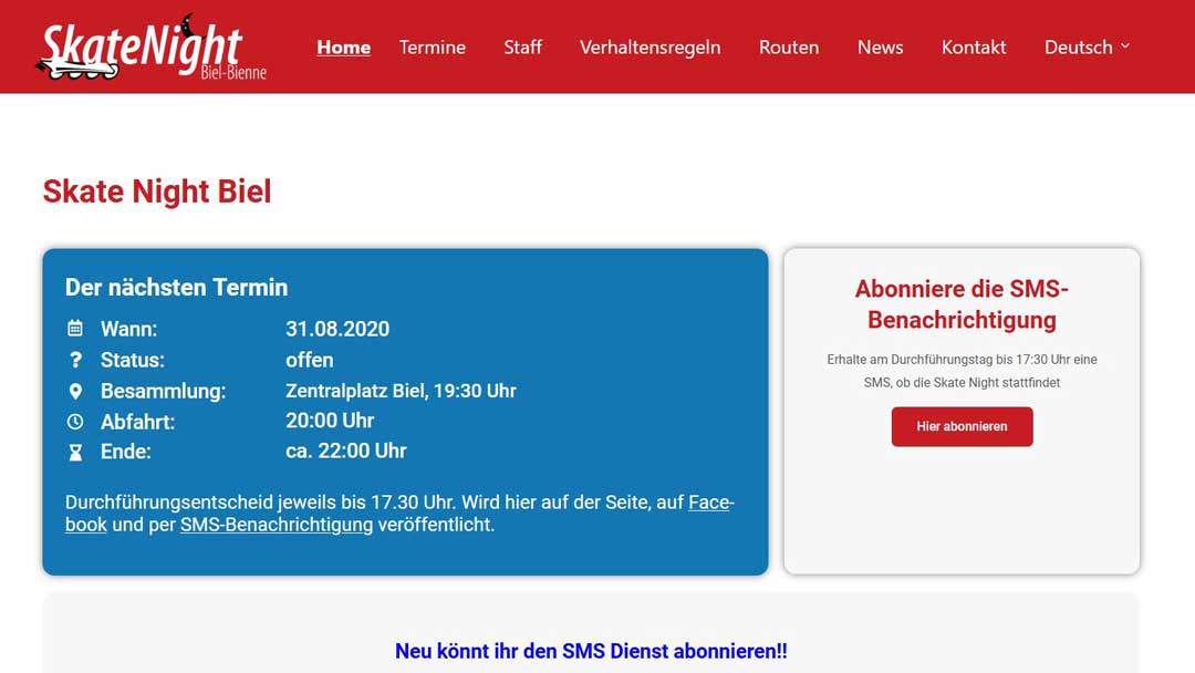 Skate Night Biel